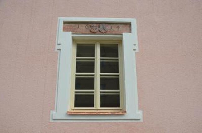 Detail obnoveného okna