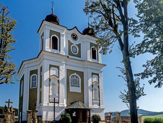 Kostel sv. Prokopa v Bezděkově (1724–1727; Kilián Ignác Dientzenhofer)
