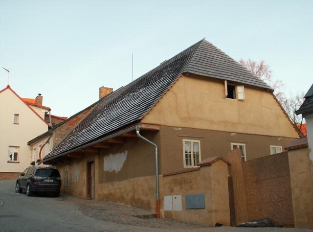 Lechnýřovna – stav objektu při rekonstrukci z 18. ledna 2012.