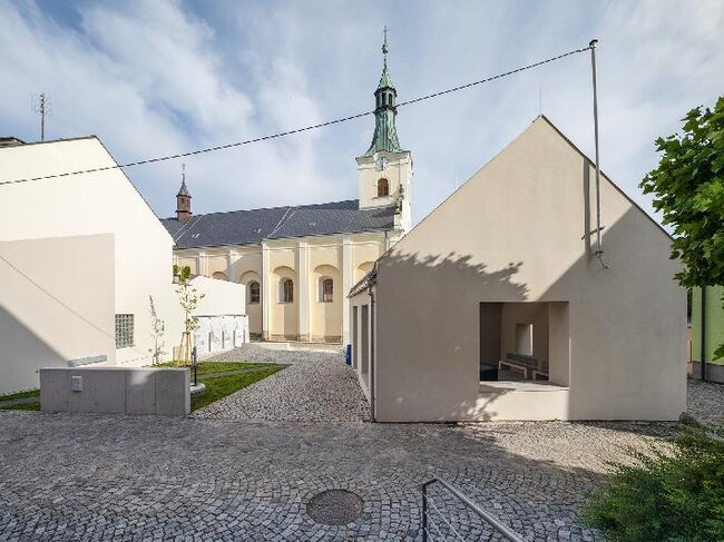 Fryšták, Open house, realizace Svatopluka Sládečka