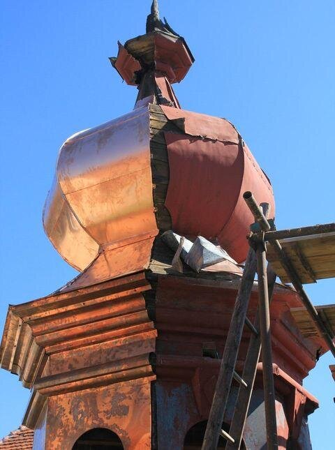 Detail sanktusní věže