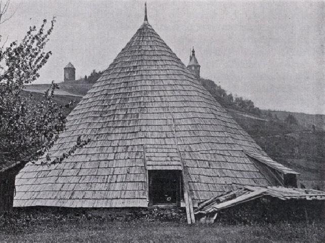 Jáchymov – koňský žentour, dobová fotografie z roku 1913