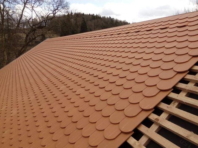 Detail na pokládku Bobrovek