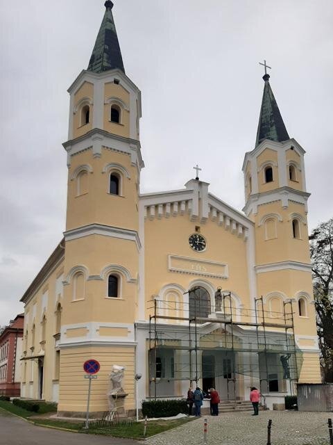 Celkový pohled na obnovovací práce