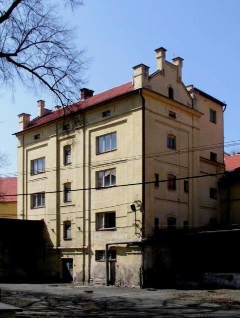 Hvozd sladovny v areálu kláštera Plasy před rekonstrukcí
