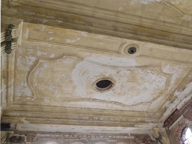 Detail stropu