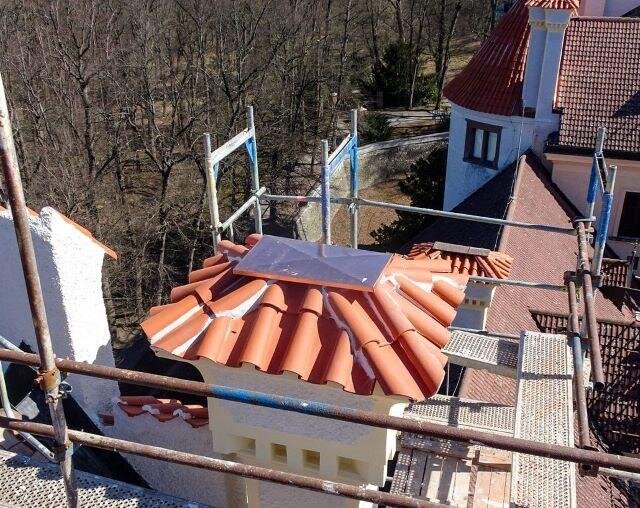 Detail komína