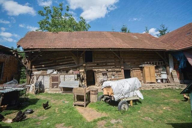 Objekt bývalého výměnku usedlosti čp. 97 v Čisté u Litomyšli pocházející z roku 1616