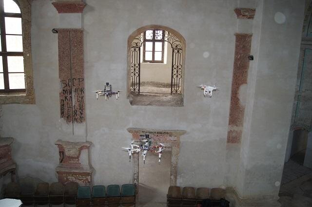 Vizuální dokumentace poutního kostela pomocí dronů