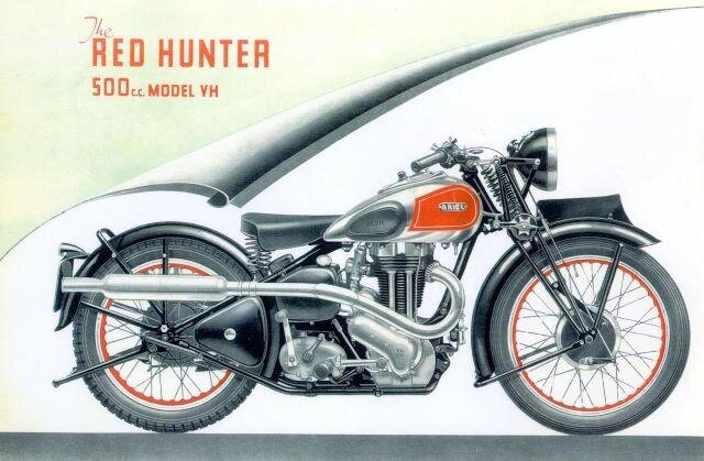 Propagace motocyklu Ariel Red Hunter