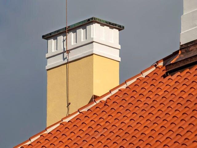 Detail nové střechy