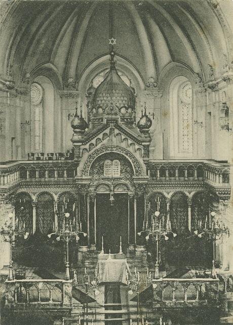 Interiér olomoucké synagogy