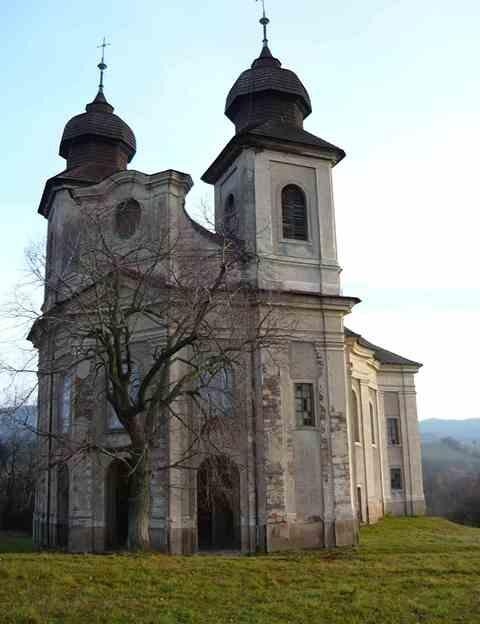Kostel sv. Markéty v Šonově. 