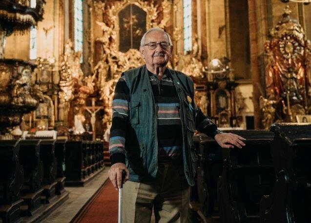 Ocenění za popularizaci památkové péče získal Jan Slavík, který se po celý svůj profesní život věnoval obnově historických objektů v Královéhradeckém kraji.