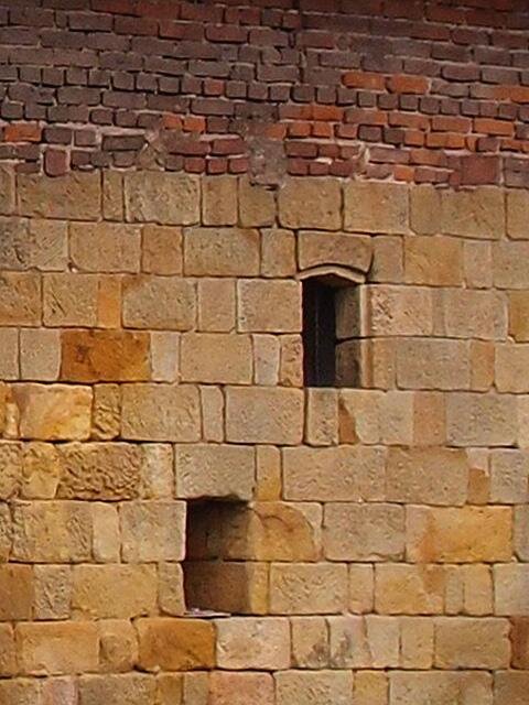 Detail pískovcového materiálu