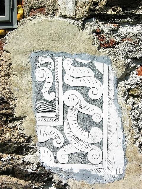 Detail sgrafita