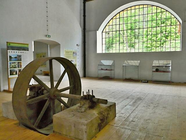 Restaurovala se také původní Francisova turbína.