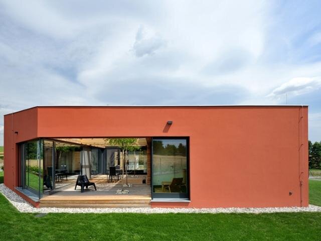 04 – Rodinný dům, Slavkov, Ing. arch. Tomáš Bindr, Ing. arch. Jan Zelinka, Atelier 38.