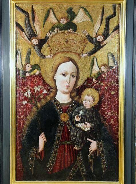 Římskokatolická farnost Těrlicko a restaurátorky Romana Balcarová a Lenka Helfertová získaly ocenění za objev pozdně gotické deskové malby Madony z Těrlicka.