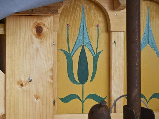 Detail obnovené části