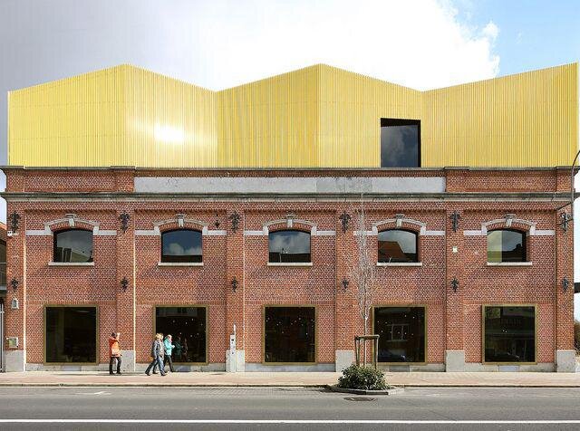 Příklad současné architektury v Belgii
