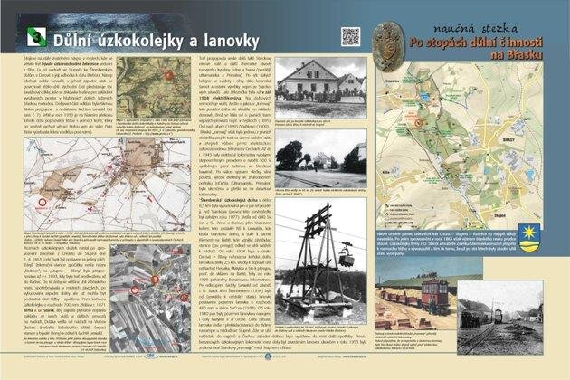 Informační tabule naučné stezky