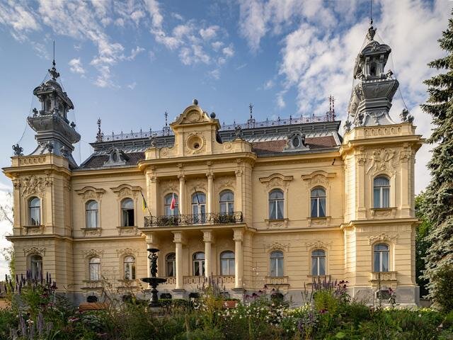 Celkový pohled na Langerovu vilu ve Svitavách