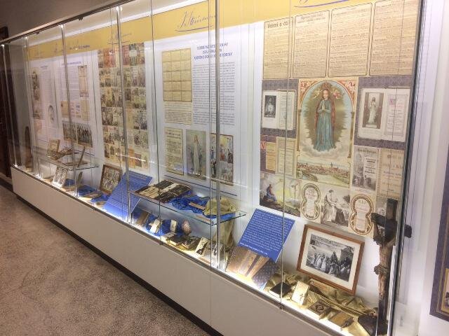 Expozice výstavy v prostorách Jihočeského muzea v Českých Budějovicích