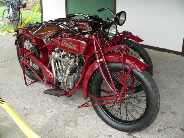 V roce 2017 byly při setkání veteránů na Křivonosce dokonce dva exempláře motocyklů Indian.