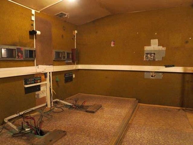 Kino Varšava – promítací kabina.