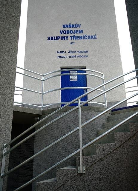 Vodojem po rekonstrukci