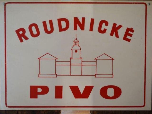 Dobové logo roudnického pivovaru