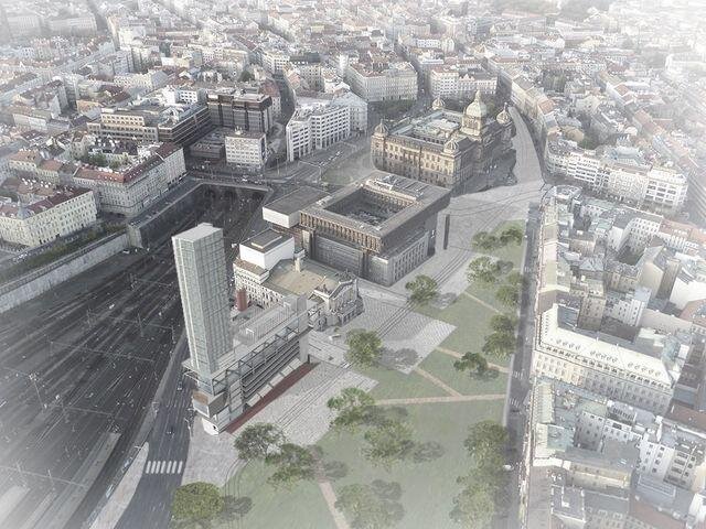 Cenu architekta Josefa Hlávky získal Martin Petřík za návrh studentského domu Slovan s parkovacím domem.