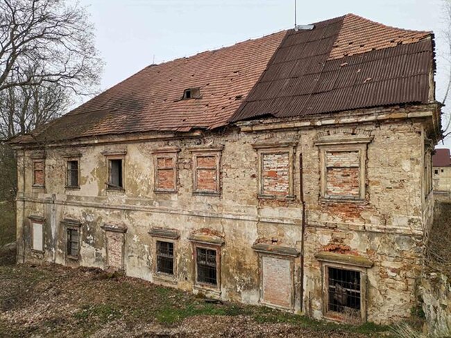 Celkový pohled před obnovou