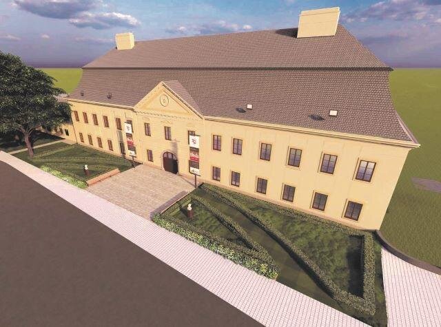 Vizualizace prostoru před zámkem od RV Atelier