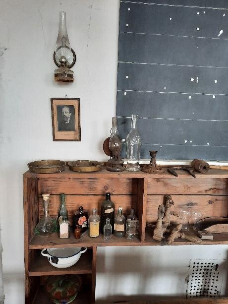 Muzeum v horní třídě školy