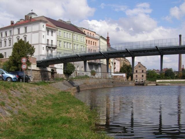 Komenského most v Jaroměři