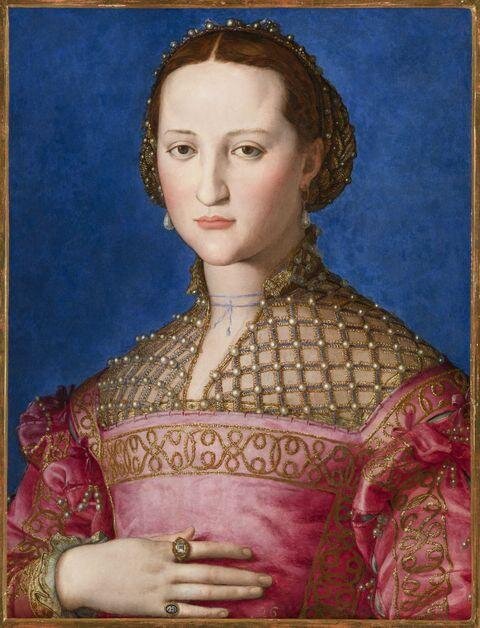 Agnolo Bronzino, Portrét Eleonory z Toleda, asi 1543