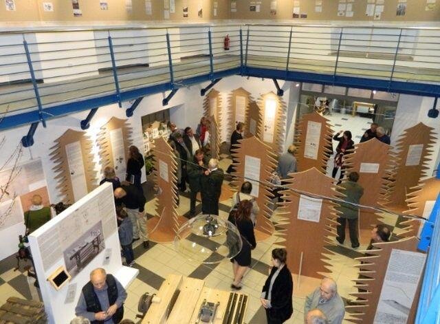 Pohled do expozice věnované lesmistru a vynálezci Karlu Gangloffovi