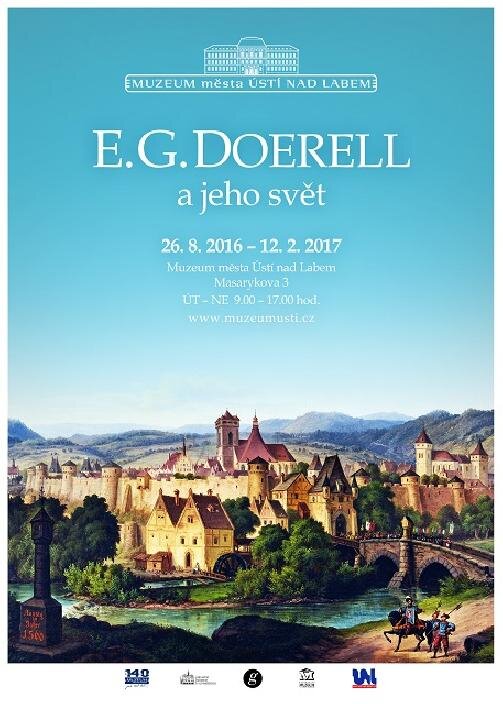 Pozvánka na výstavu E. G. Doerell a jeho svět