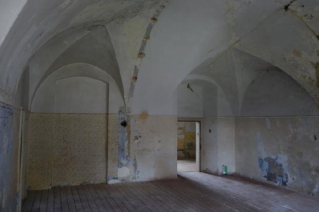 Takzvaná klášterní fraterie před obnovou