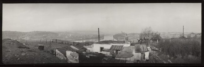 Josef Sudek, Nad podolskou cementárnou, Praha panoramatická, 50. léta 