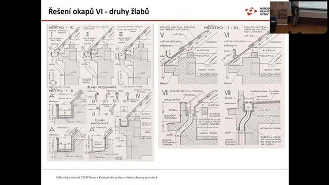 Řešení okapů a druhy žlabů