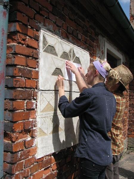 Vytváření sgrafita