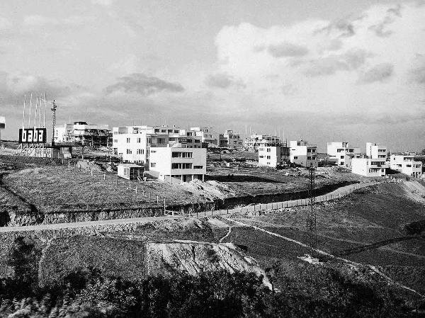 Fotografie osady Baba před zahájením výstavby v roce 1932