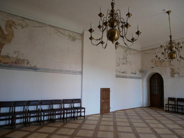 Celkový záběr maleb