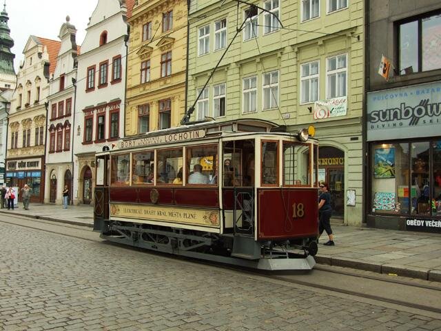 Křižíkova tramvaj z roku 1899 v Plzni