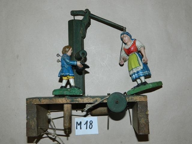 Pumpa před restaurováním mechaniky