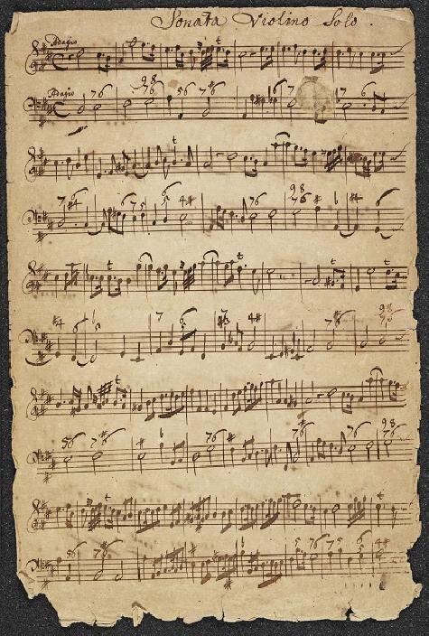 Muffat Sonata Violino Solo