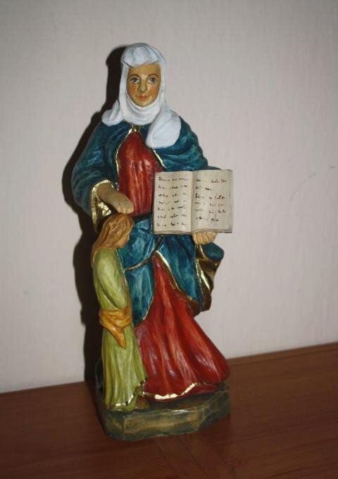 Nová socha sv. Anny